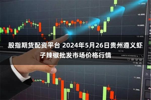 股指期货配资平台 2024年5月26日贵州遵义虾子辣椒批发市场价格行情